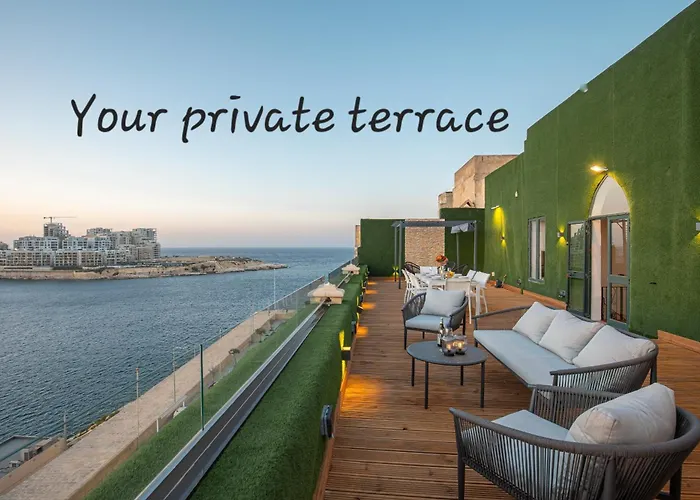 The Iconic Terrace * Valletta